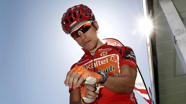 Igor Anton - broke clear with 5km to go to score a win in the mountains