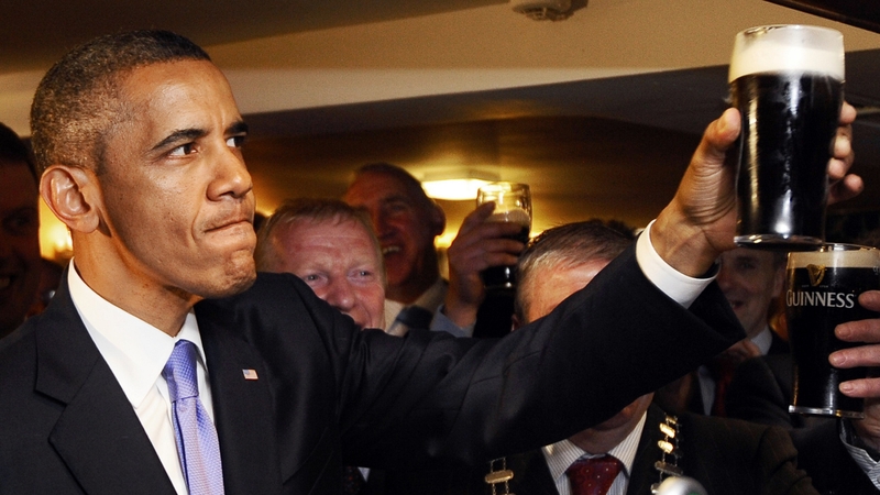 Barack Obama - 50,000 tweets in relation to his visit