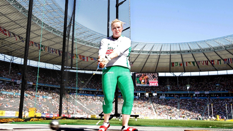 O'Keeffe - Competing at the 2009 World Championship in Berlin