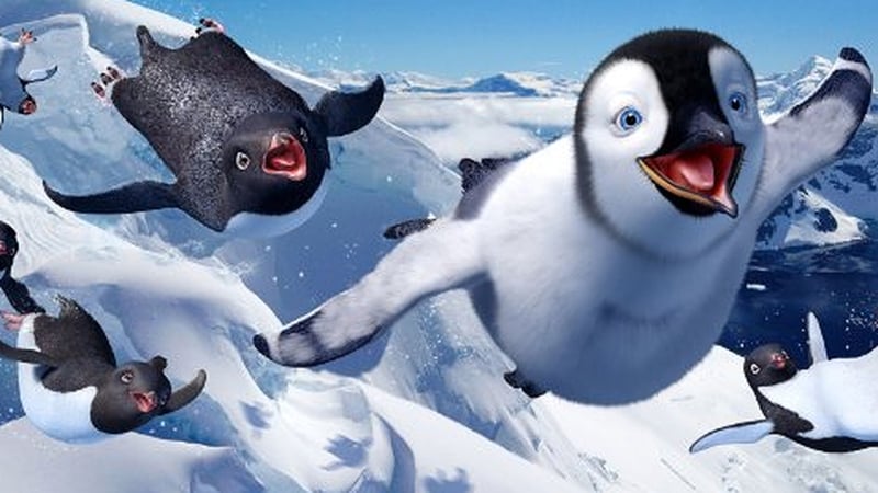 Mumble and co are back for more family fun and icy frolics