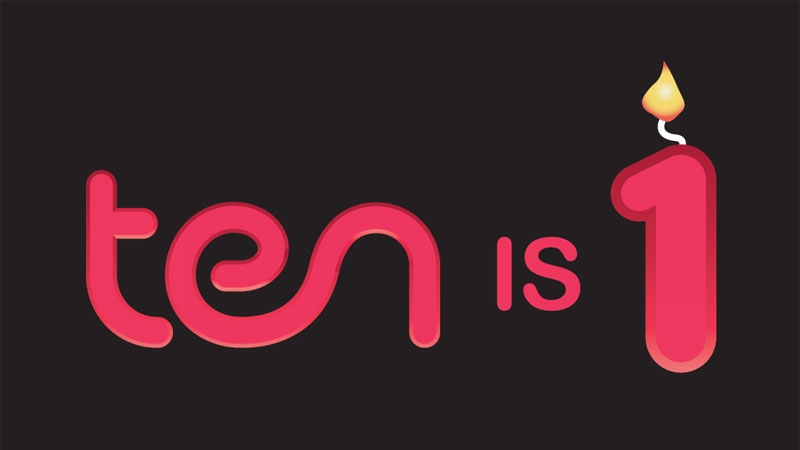 Ten is 1, well almost!