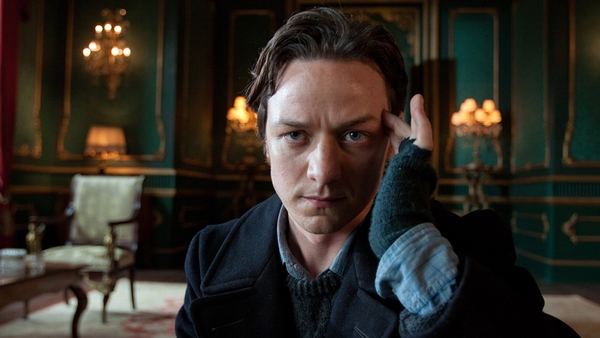 James McAvoy as Charles Xavier - "I just know this hair is going to fall out"