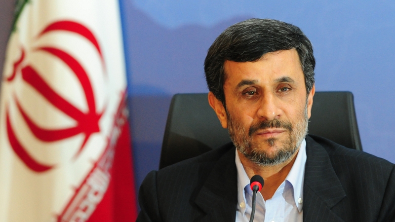 Mahmoud Ahmadinejad - Sacked Oil Minister Massoud Mirkazemi last month