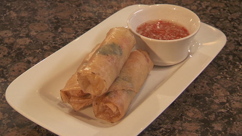 Martin Shanahan's Lobster Spring Rolls