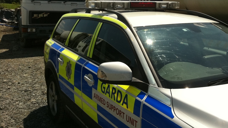 Two masked men entered the bookmakers in Castleblayney last night