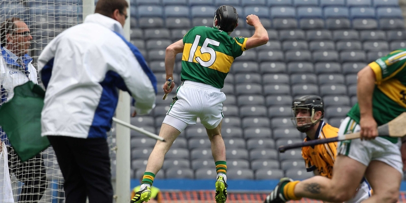 John Egan - Celebrates Kerry's first goal as they won the Christy Ring Cup