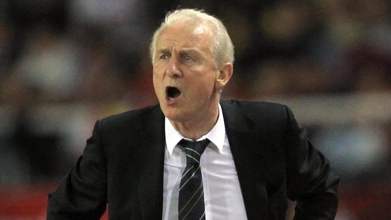 Giovanni Trapattoni - The Ireland manager is happy with his striking options ahead of the Euro 2012 play-off