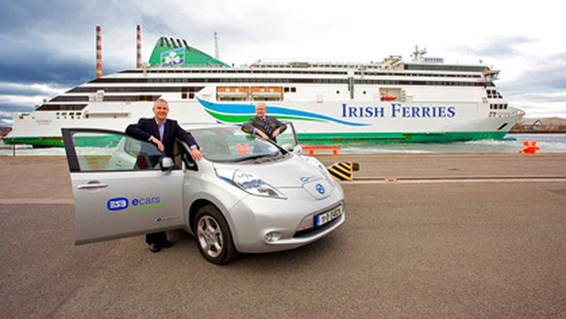 The charge points offer free electricity to users of the Ulysses (Dublin/Holyhead) and Oscar Wilde (Rosslare/France) vessels and will be available on all ships shortly