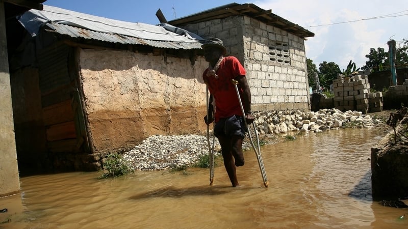 Haiti - Seven days of heavy rain has caused flooding and mudslides destroying homes and shanties