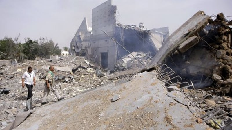 Tripoli - Capital bombarded by NATO air strikes