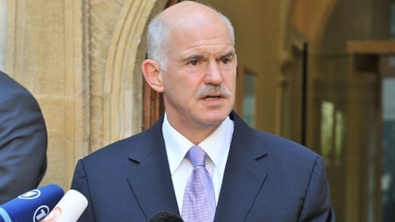 George Papandreou - Needs to convince his divided party