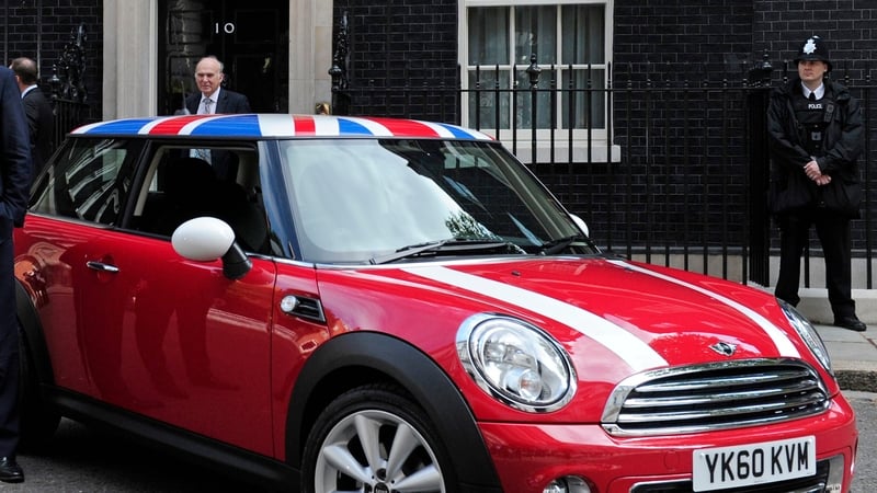 BMW builds over 15% of Britain's 1.5 million cars, including Minis at its factory in Oxford