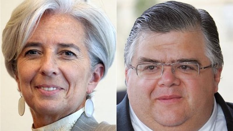 Lagarde &amp; Carstens - Lobbying for support