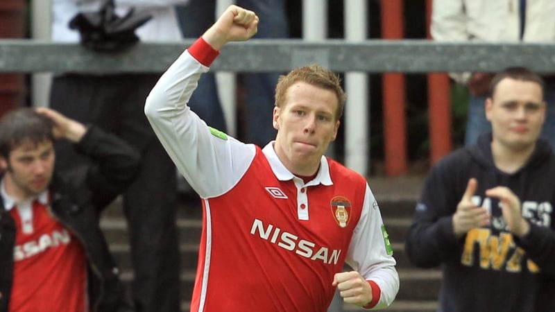 Danny North - The striker started on the bench for St Pat's