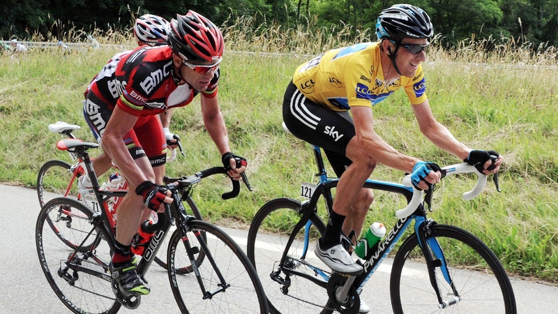 Bradley Wiggins leads the Dauphine Libere heading into the final stage