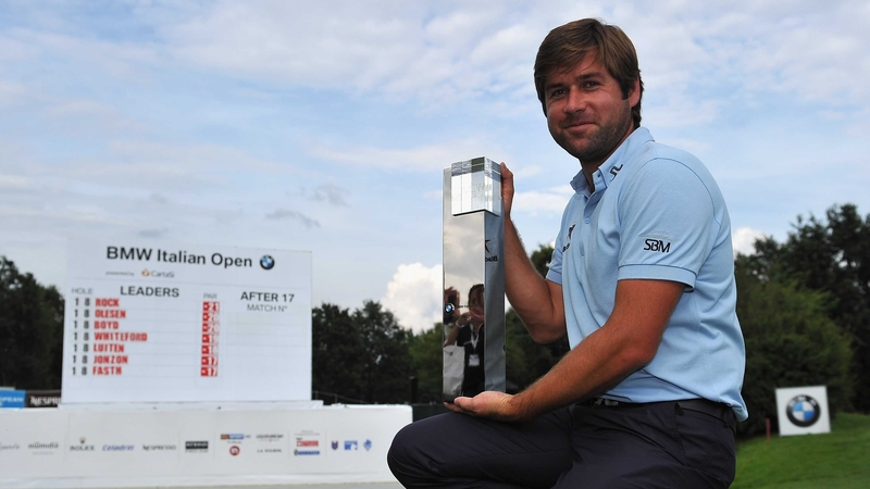 Robert Rock - claimed a maiden European Tour success at the Italian Open
