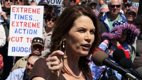 Michelle Bachmann impressed Republican supporters in California