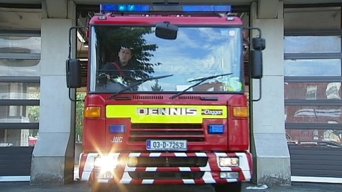 Fire service - Accompanied by gardaí on their call outs