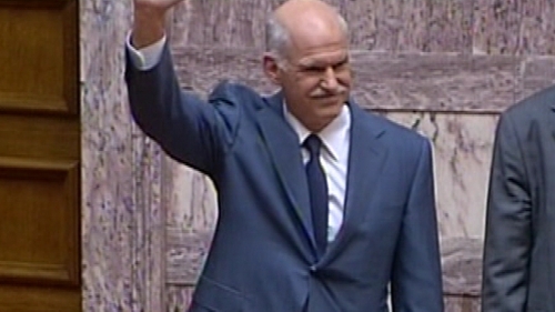 George Papandreou - String of resignations may thwart plans
