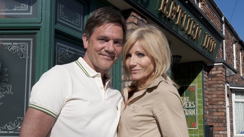 John, Michelle - Michie, Collins as Corrie's Karl and Stella