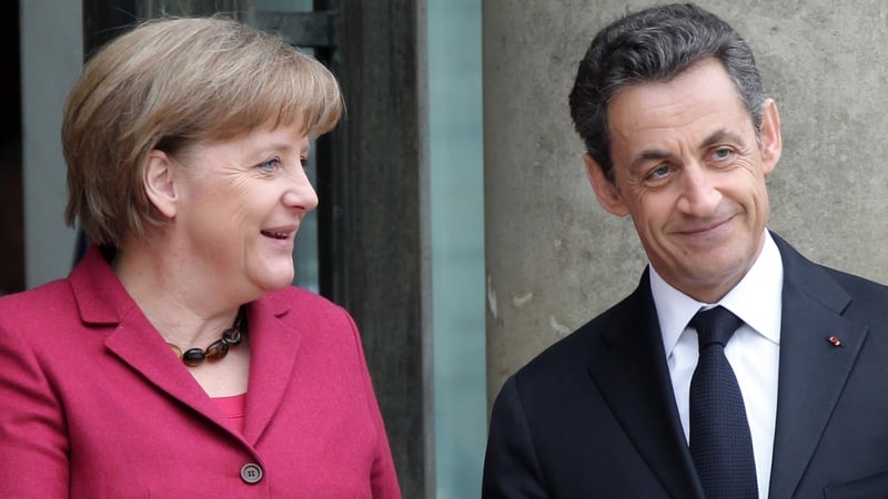Meeting - Angela Merkel & Nicolas Sarkozy for talks in Paris