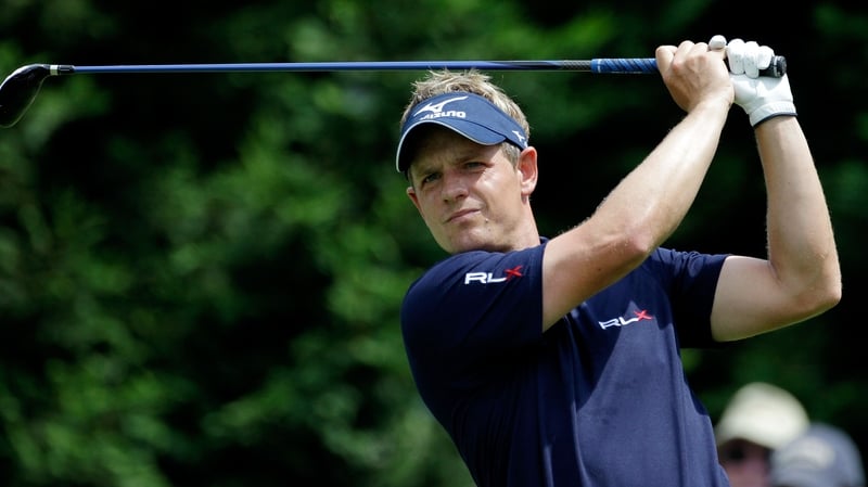 Luke Donald - Losing ground in his bid to win the PGA Tour money list