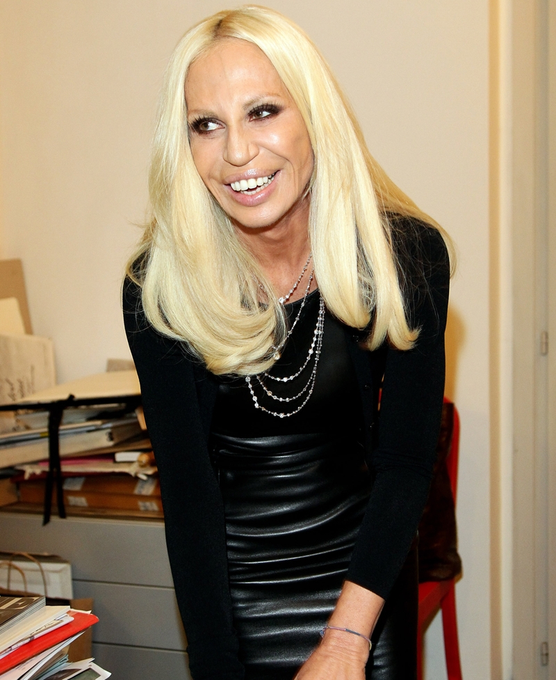 Donatella Versace, creative director of Versace
