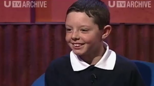 Rory McIlroy, aged nine