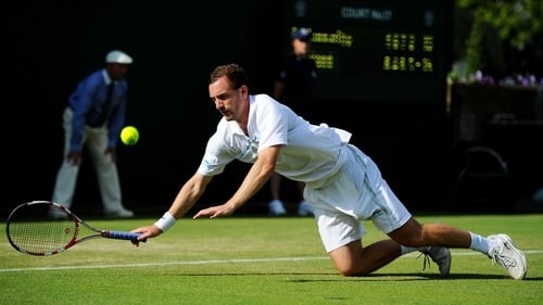 Conor Niland stooped but failed to conquer, despite a valiant effort on Court 17