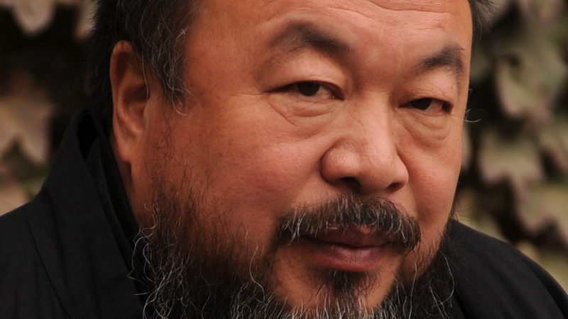Ai Weiwei - Pictured in November 2010 while under house arrest