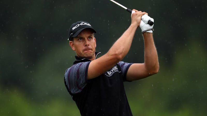 Henrik Stenson is on top at the Tour Championship in Atlanta
