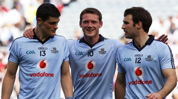 (Left to right): Diarmuid Connolly, Paul Flynn and Bryan Cullen