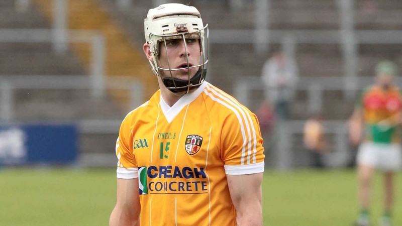 Neil McManus set up Antrim's goal but they couldn't hang on for the victory