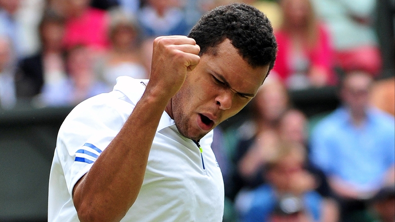 Jo-Wilfried Tsonga - Rallied superbly to come from two sets down to beat Roger Federer