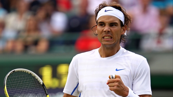 Rafael Nadal - On course to retain his title