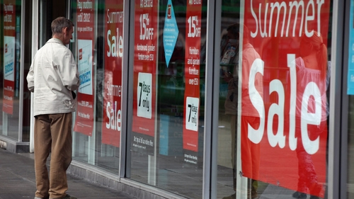The UK's headline gauge of consumer confidence, compiled by market research firm GfK, slipped to -9 from -7 in August