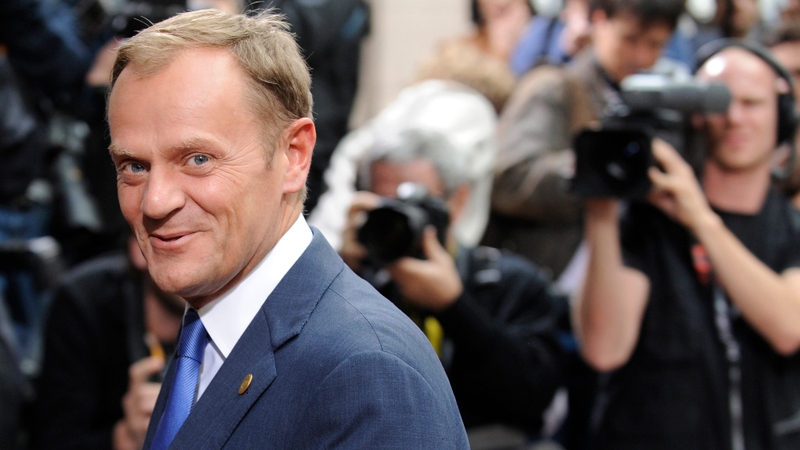 Donald Tusk told the six-year-old English girl they would 'always be friends'