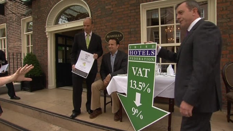 Dublin - New lower rate of VAT in effect