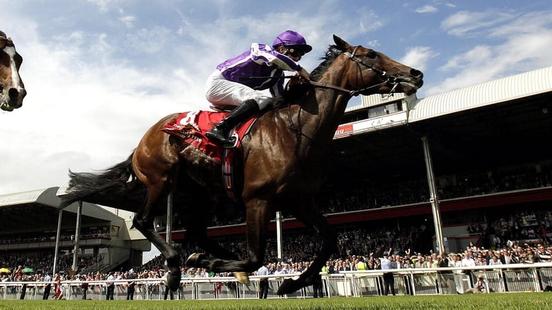 Treasure Beach - On the way to winning The Dubai Duty Free Irish Derby