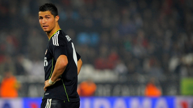 Cristiano Ronaldo makes his pitch on Jonathan Ross.