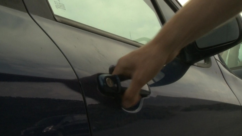 Property was stolen from 8,571 vehicles at residential locations between 2015 and 2017