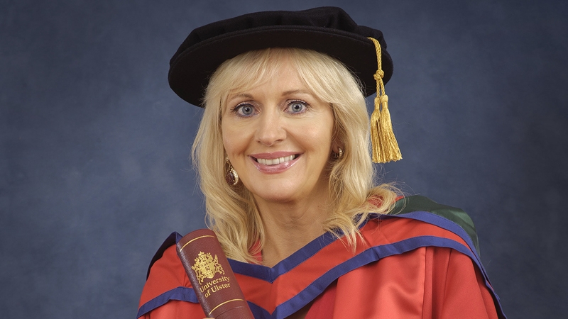 O'Callaghan - Awarded an honorary Doctor of Letters (D.Litt) degree by the University of Ulster in Derry today