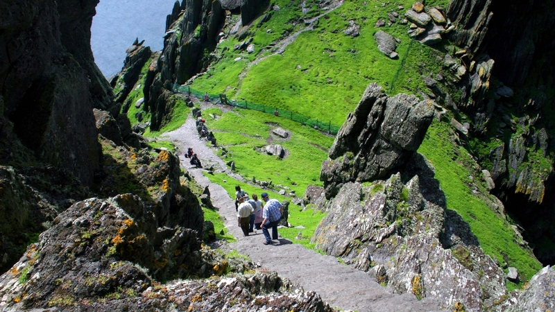 Brian Hayes said getting the private sector involved was not about 'putting a casino on Skellig Michael'