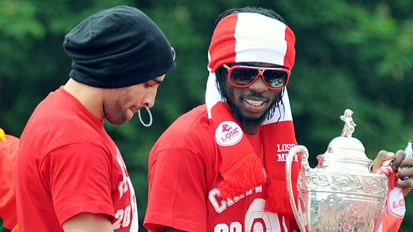 Gervinho (r) - the Ivory Coast striker is on the verge of signing for Arsenal