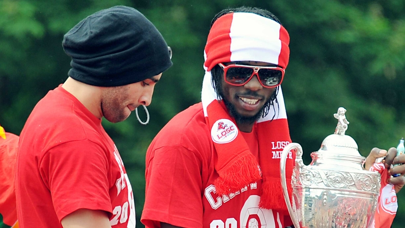 Gervinho (r) - the Ivory Coast striker is on the verge of signing for Arsenal