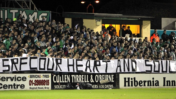Shamrock Rovers fans - Will be hoping they follow their side to Denmark