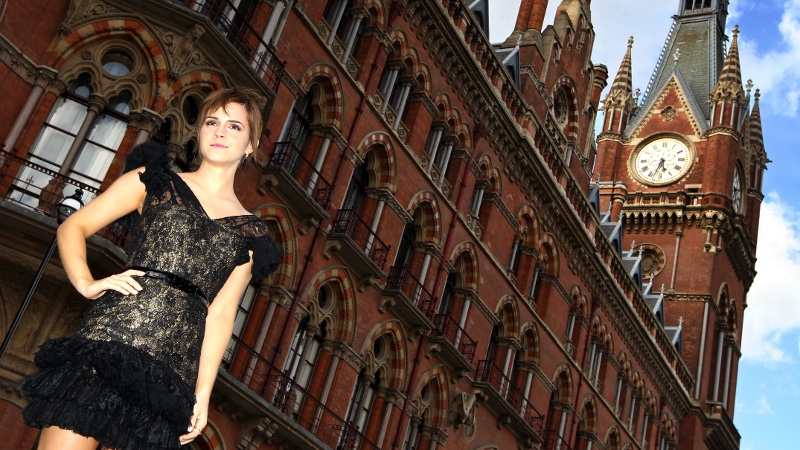 Emma dazzles at the Harry Potter photocall