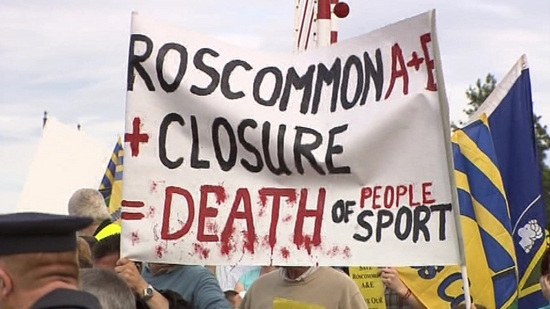 Roscommon - Estimated 1,000 took part in protest