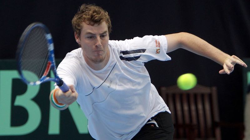 James Cluskey missed out on a place in the double competition