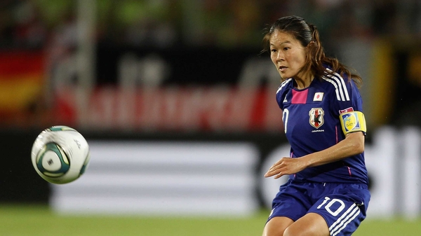 Homare Sawa - Set up the winner for Japan